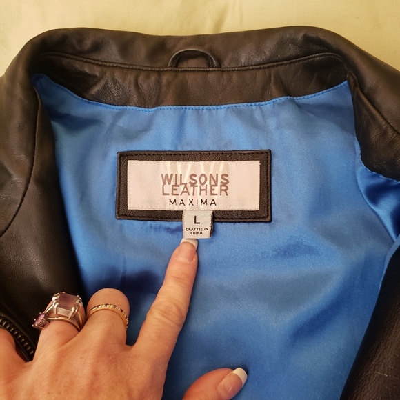 Wilson's Leather jacket, size Lg. - Picture 5 of 5
